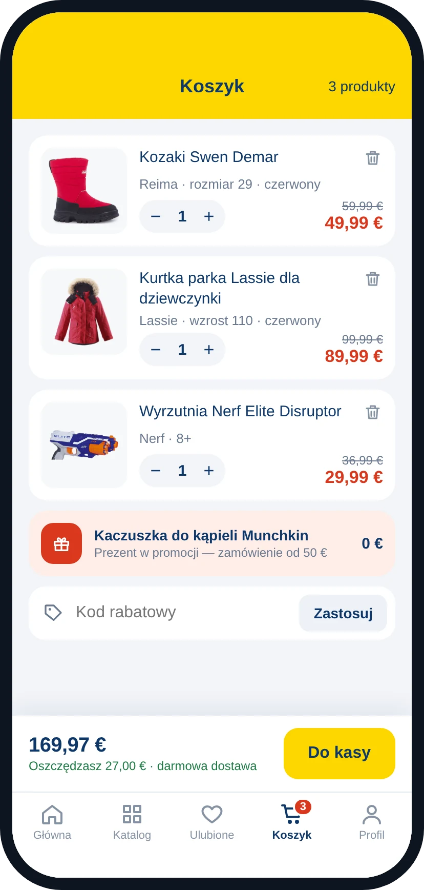 Koszyk, składanie zamówienia i potwierdzenie płatności